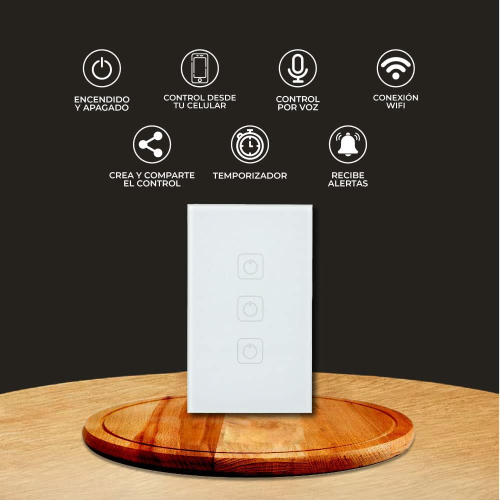 Tecnolite Connect - Apagador Inteligente 3 botones