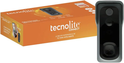 Tecnolite - Video Timbre Inalámbrico Interfon con Visión Nocturna