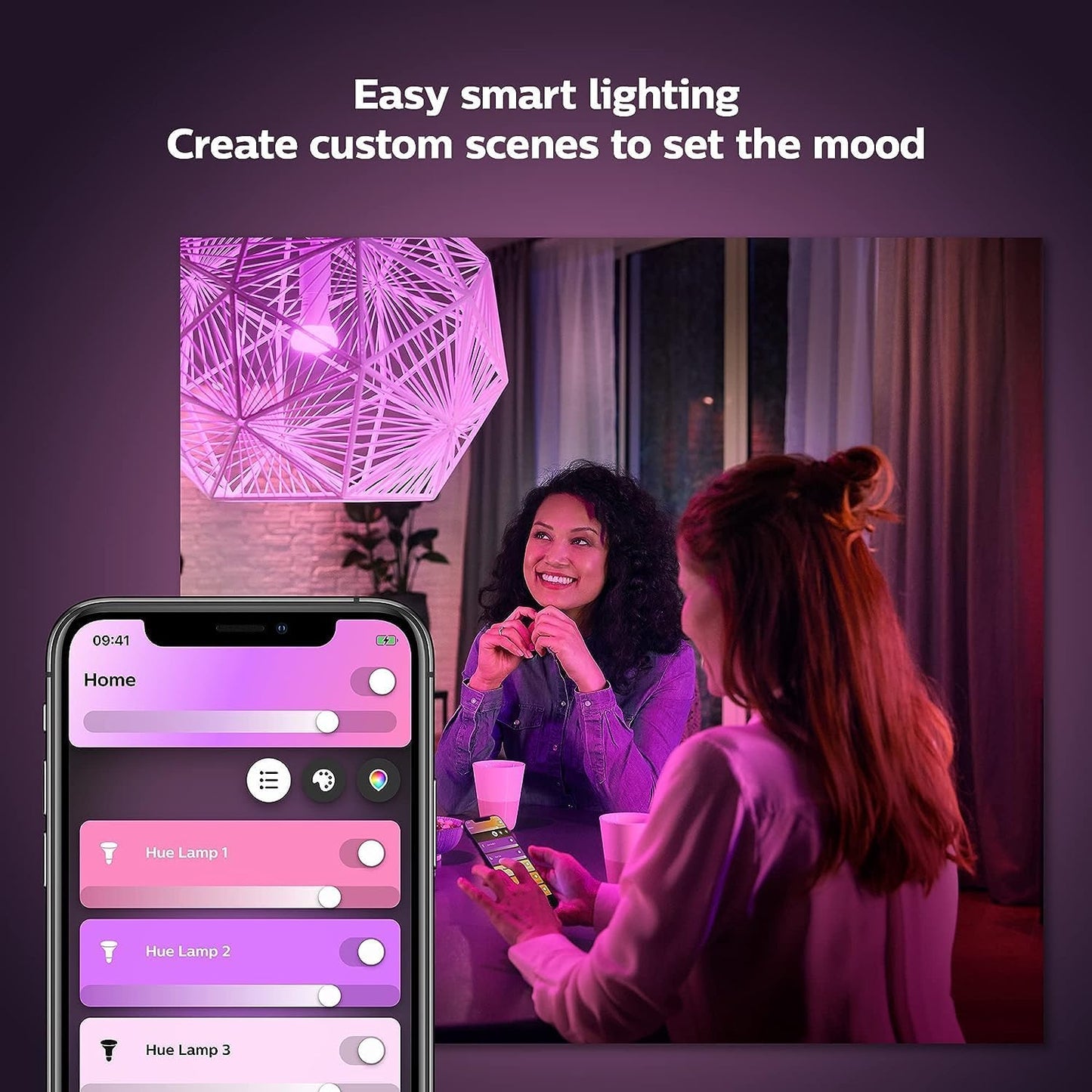 Philips Hue A19 Focos LED Inteligentes